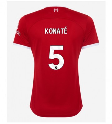 Liverpool Ibrahima Konate #5 Hemmatröja Dam 2023-24 Kortärmad